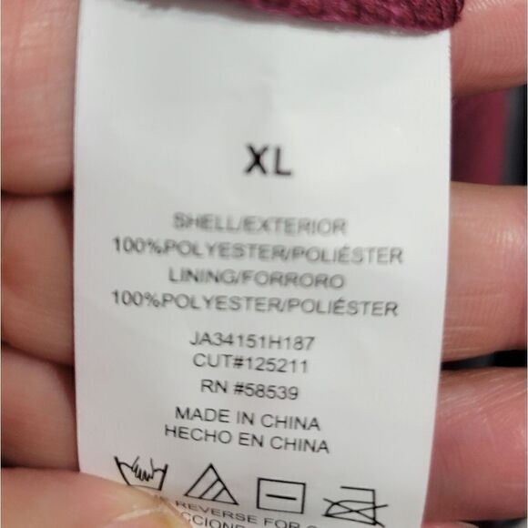 Speechless Womens Red Lace Overlay Scoop Neck Shift Dress - Picture 4 of 10